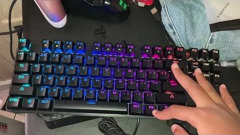 Guild Atrix Blue switche keyboard review