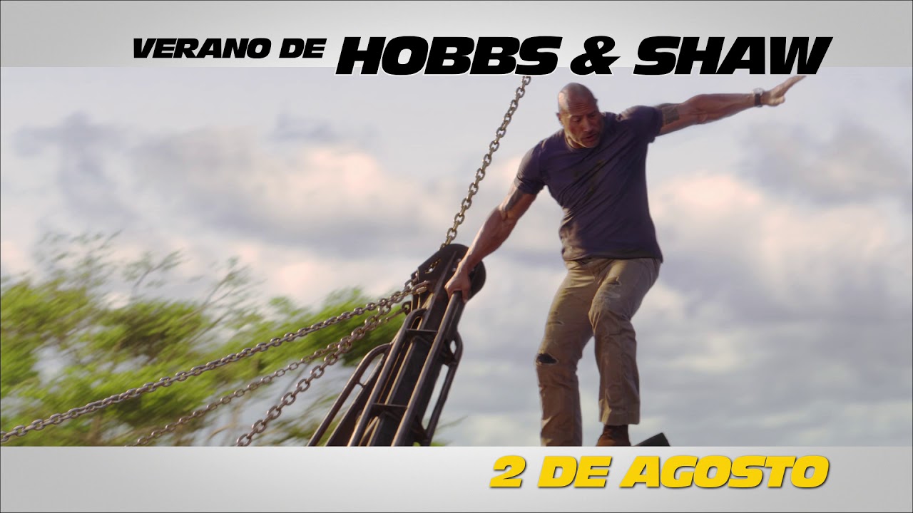 Fast & Furious Presents: Hobbs & Shaw - 5 Helicopter Bumper Hispanic (2 de agosto) universal remote