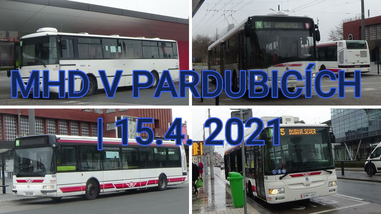 MHD v Pardubicích | 15.4. 2021