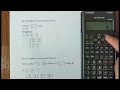 Tutorial Kalkulator fx570ms: Operasi Asas Matriks