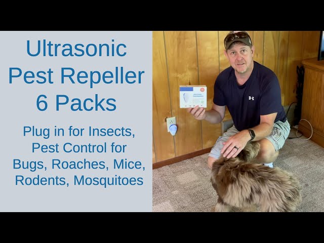 ZEROPEST Ultrasonic Pest Repeller, Indoor Ultrasonic Insect Repellers for  Mice, Electronic Plug-in Sonic Repellent Pest Control for Roach, Rodent