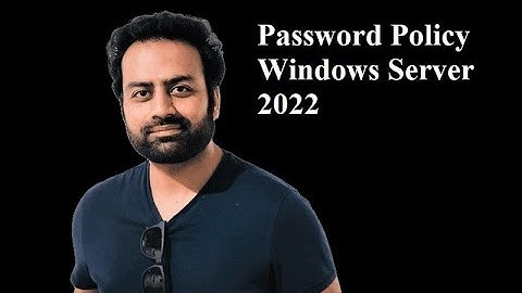 Password Policy Windows Server 2022