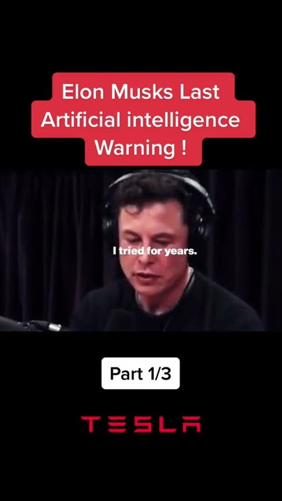 Elon Musk Warns Us About AI