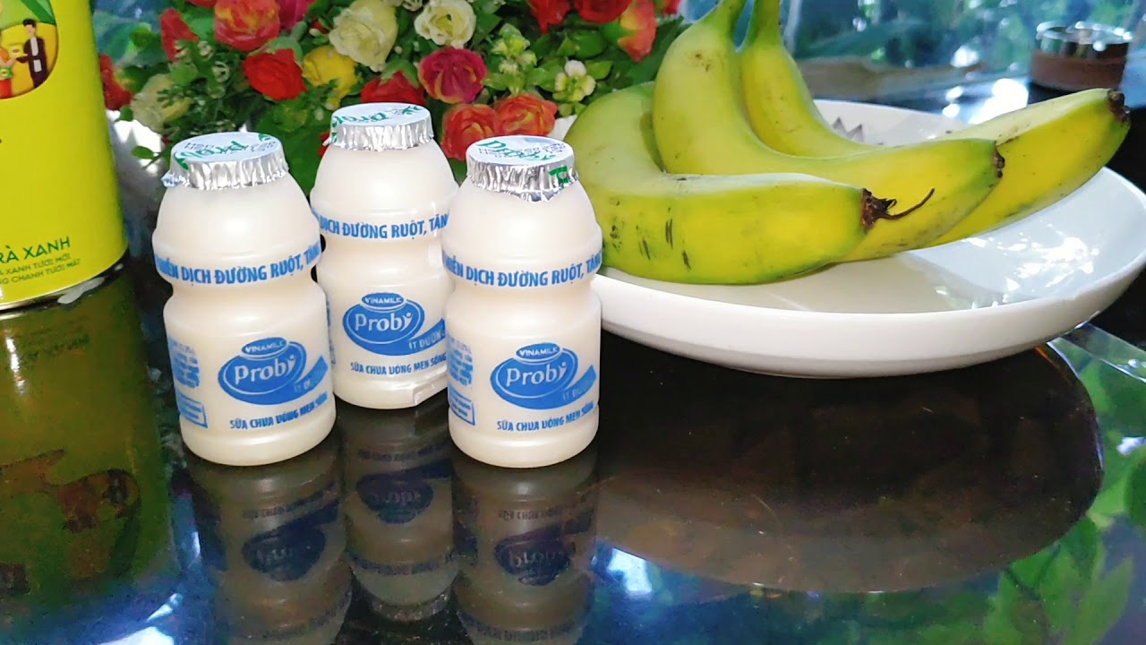 Video 155 Sữa chua và chuối Proby Yakult with Bananas YouTube