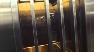 2X Deve Schindler Cab Ref. Hydraulic Elevators Älvsjö Railway Station