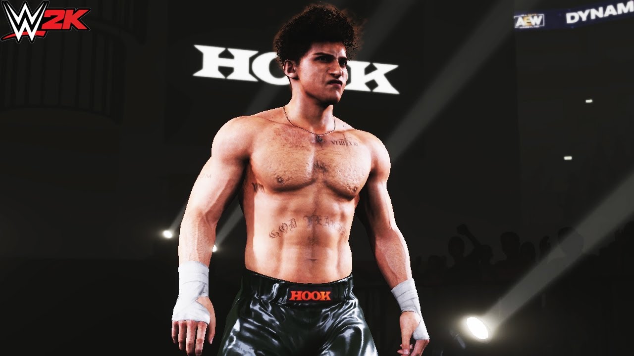 HOOK AEW GFX WWE 2K22 Mod