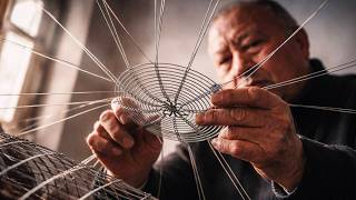 Handmade Chinese Bamboo Strainer – Low Profit, Dying Craft