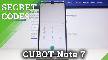 Secret Codes CUBOT Note 7 – Open Hidden Modes / Test Menu