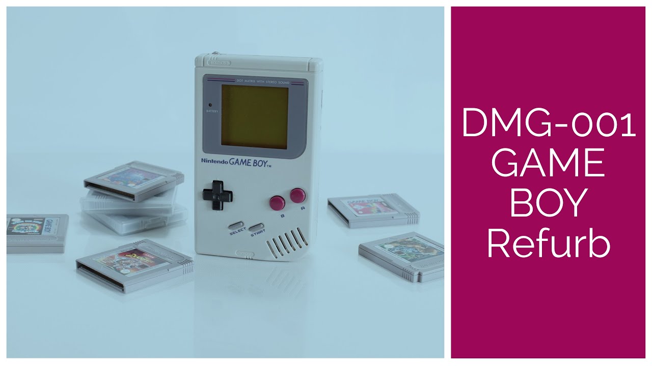 Game Boy Refurb and Mod (DMG-001 eBay Handheld Lot from December 2020), Pt . 1
