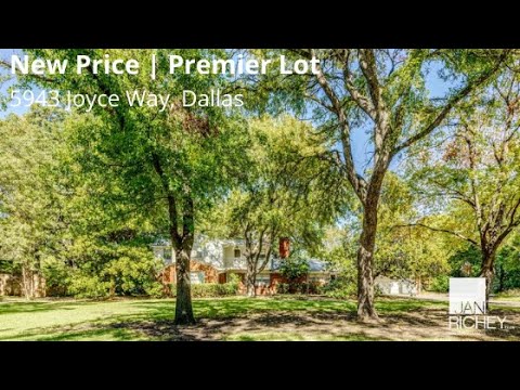 5943 Joyce Way, Dallas, TX home video tour