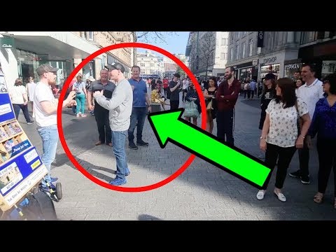 This Scouser is Ready To Silence Preacher...