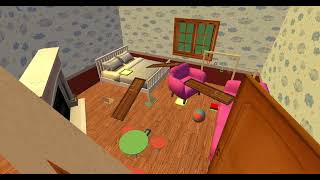 3d baby house for game environment