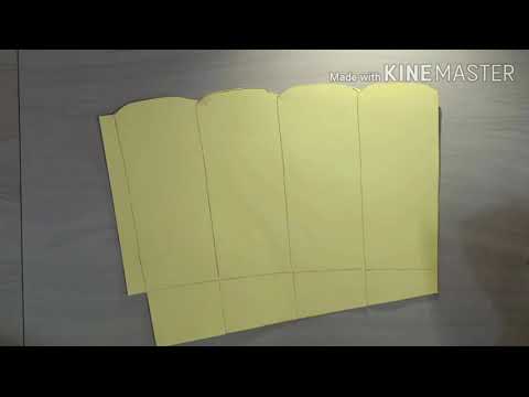 how to make popcorn box | popcorn box drawing | 2020