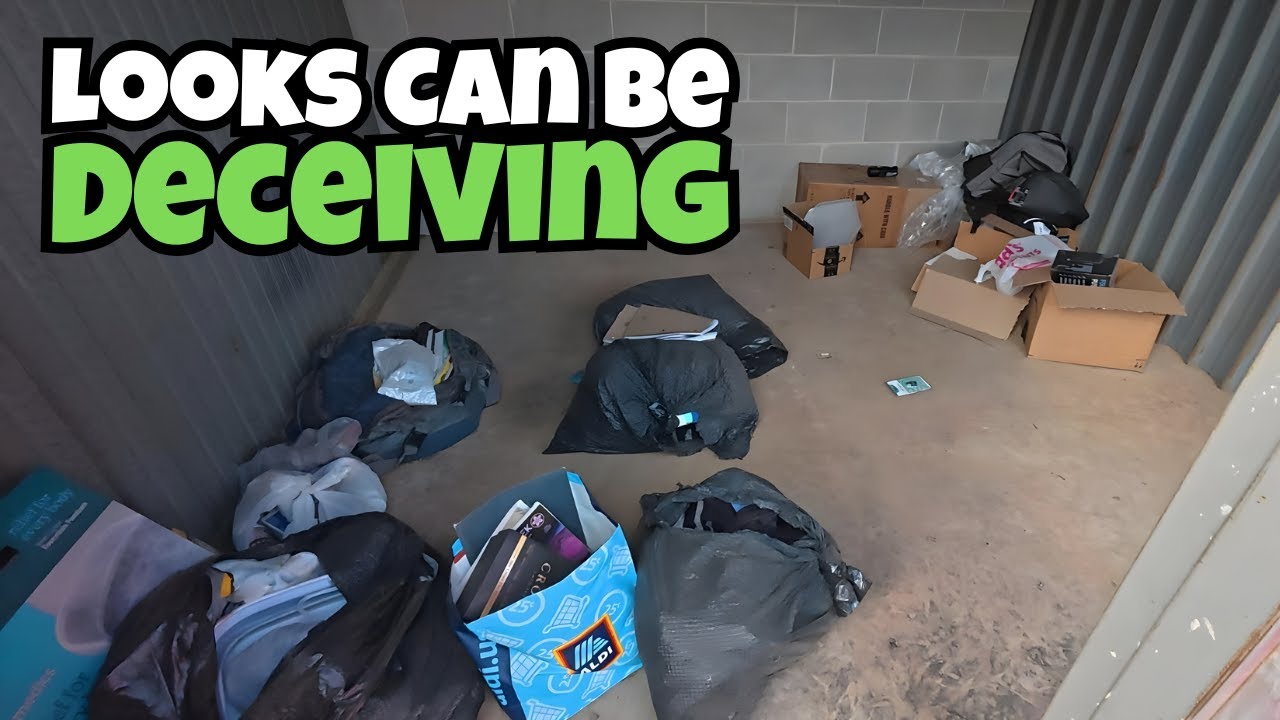 This $30 Abandoned Storage Unit Looked like TRASH, But Was It?! - YouTube