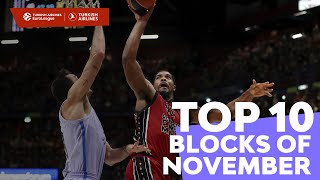 Top 10 Blocks | November | 2021-22 Turkish Airlines EuroLeague