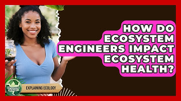 How Do Ecosystem Engineers Impact Ecosystem Health? - Explaining Ecology