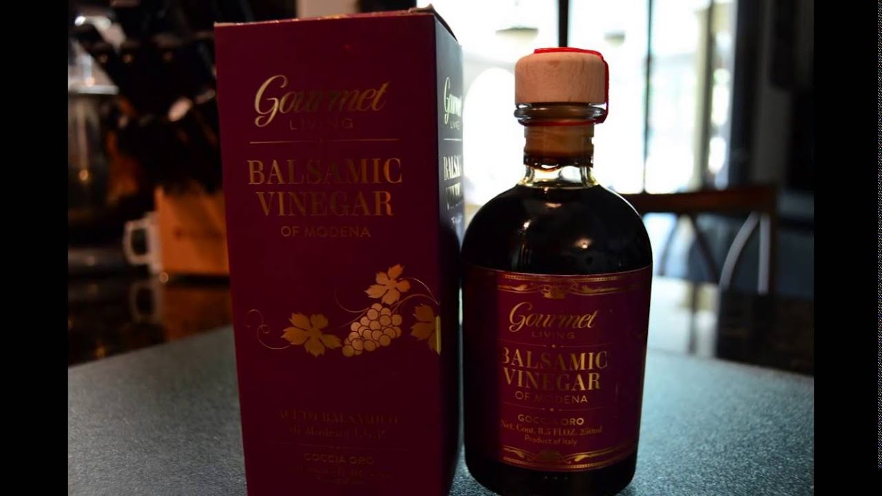 Gourmet Living: Balsamic Vinegar of Modena Review 