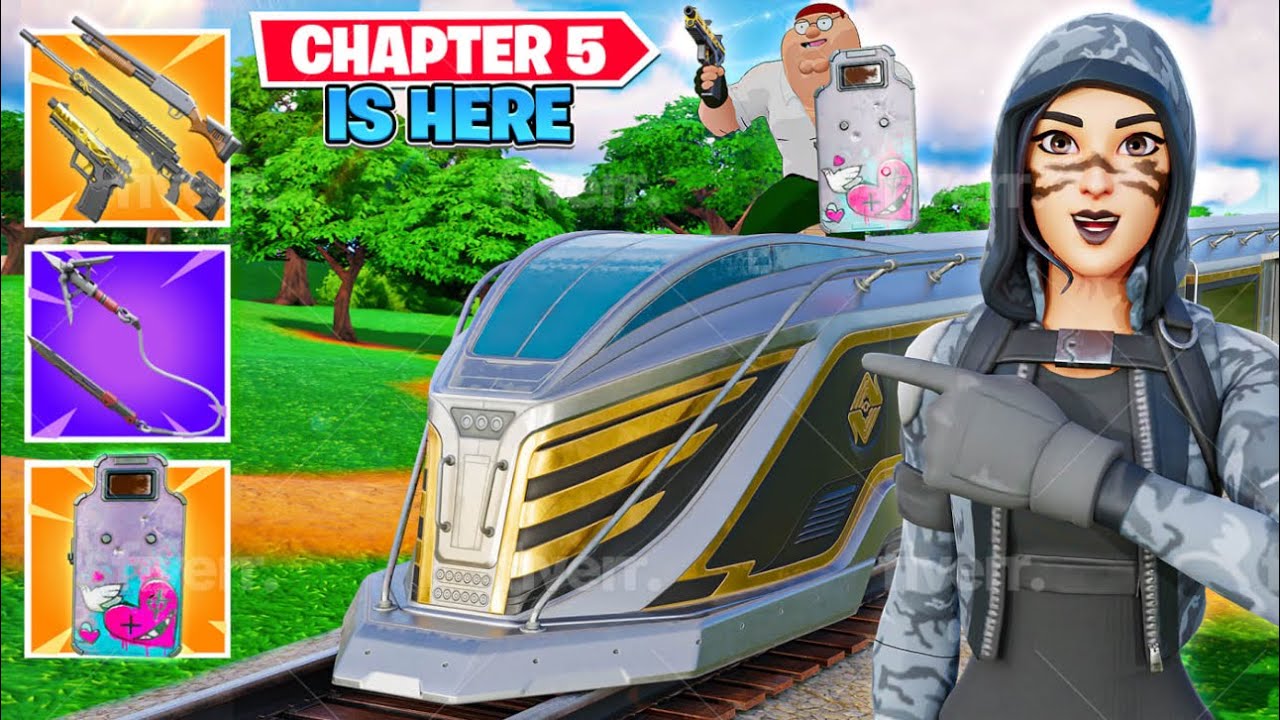 I finally played Fortnite CHAPTER 5! - YouTube