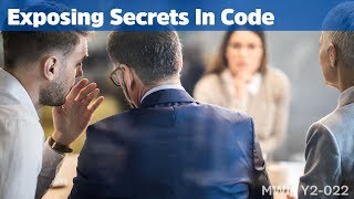 Exposing Secrets In Code