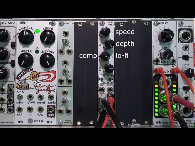 ZVEX Instant Lo-Fi Junky Introduction - YouTube