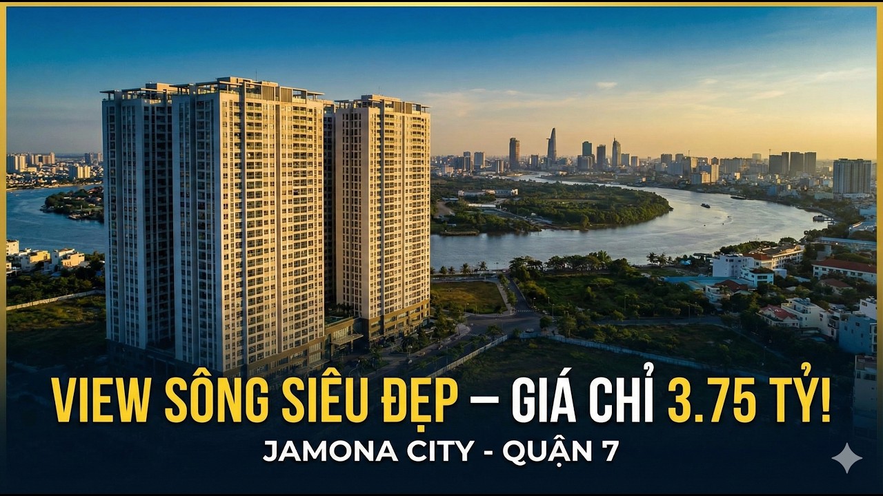 Bán căn hộ Jamona City Quận 7 – 70m², lầu 10, full nội thất, giá chỉ 3.75 tỷ