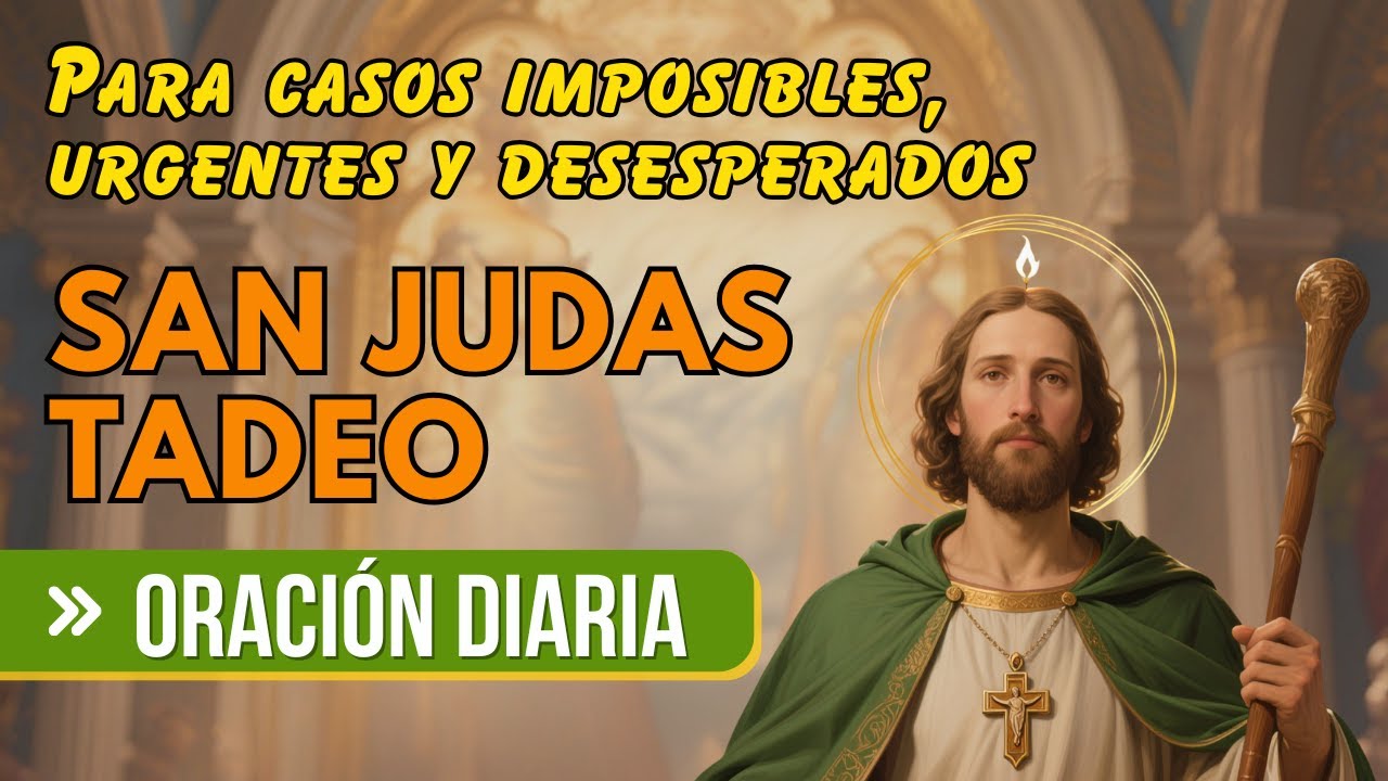 Reza Esto a San Judas Tadeo y Prepárate para el Milagro 🙏🔥