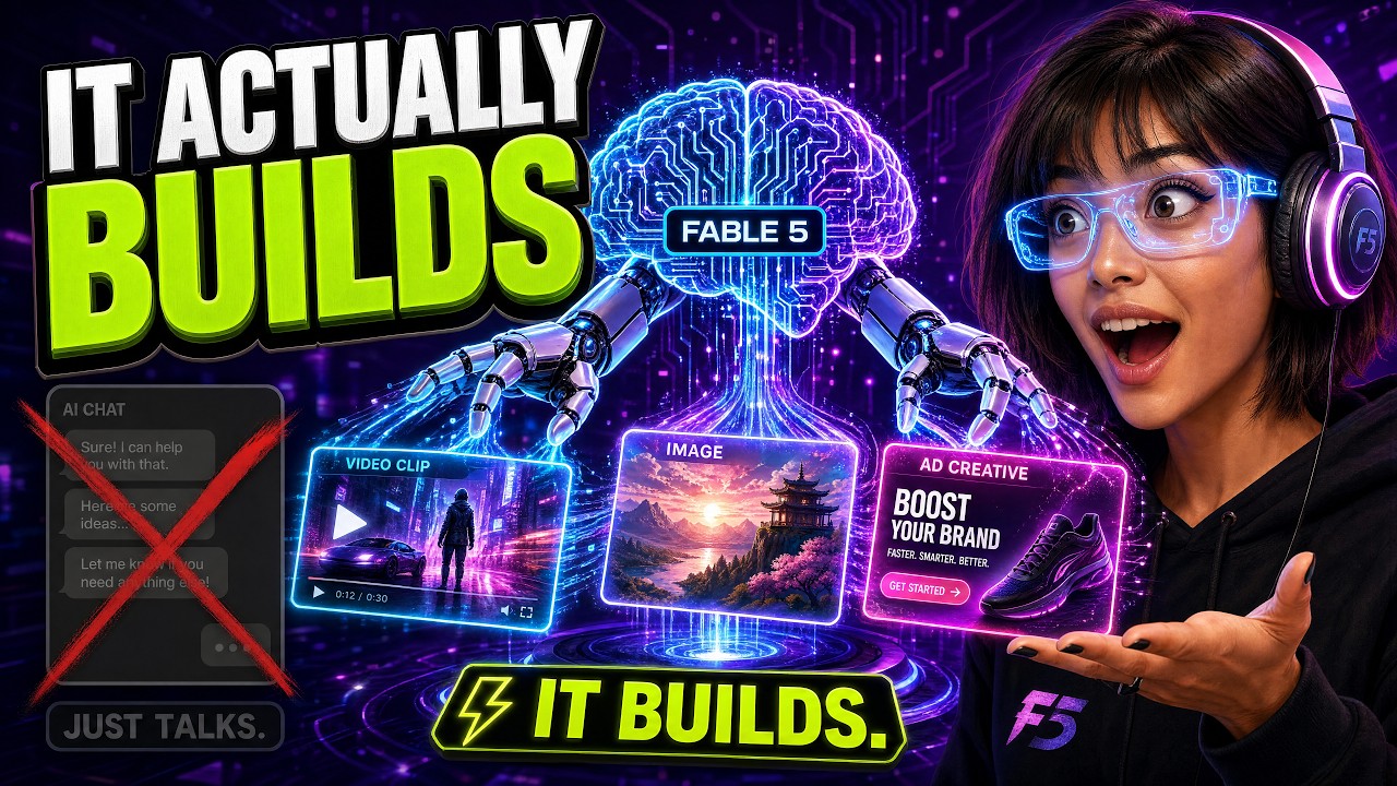 Claude Fable 5 Can Actually BUILD Now — The Setup Nobody's Showing | Higgsfield Fable 5
