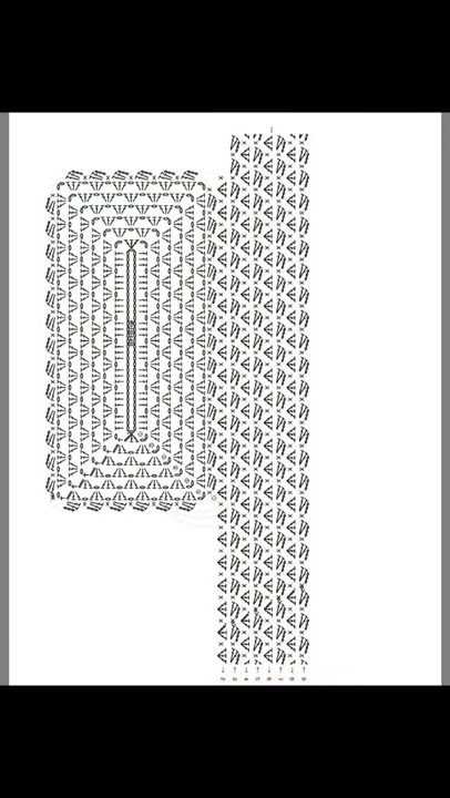 crochet tissue box cover diagram