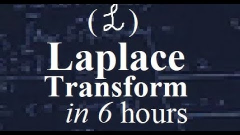 Laplace Transform in One Video |Laplace Transform Ultimate Reference Guide|Higher Engineering Maths