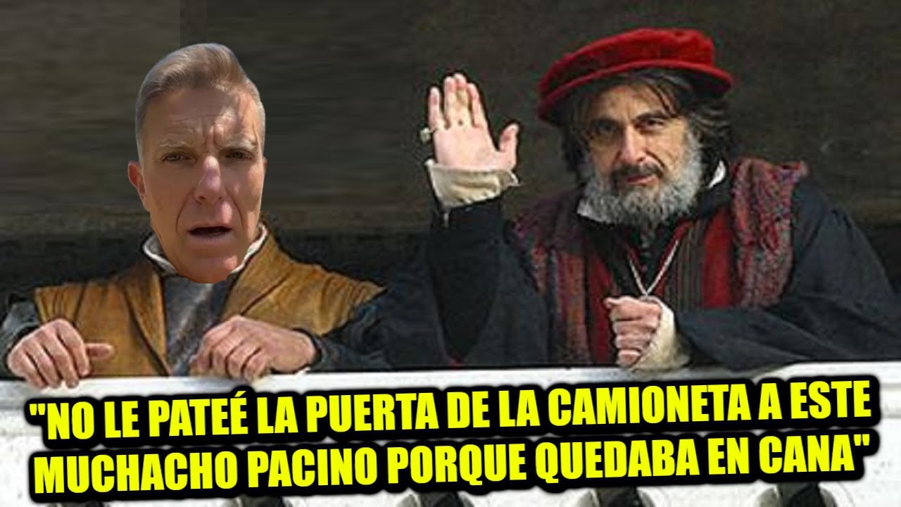 Retro Fanta contando la película y no la foto de lo mal que la pasó viendo el musical de Al Pacino