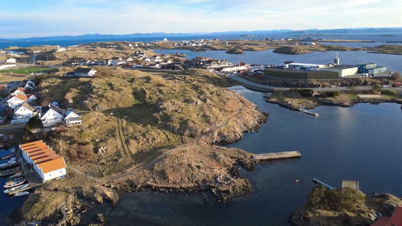 Norway Sunrise in Kvitsøy | Peaceful Drone Views