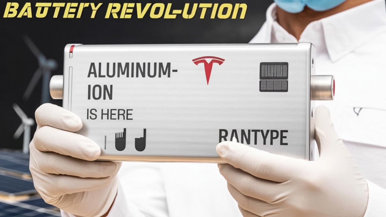 Tesla’s $1,795 Aluminum-Ion Battery The End of Lithium