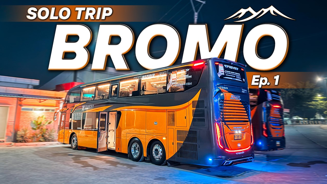 Naik Bus Tingkat Paling Malam DEPOK - MALANG | 27 Trans "FREYR"