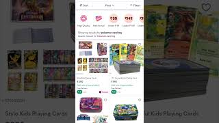 How To Buy Real Pokemon Card In Meesho See Description