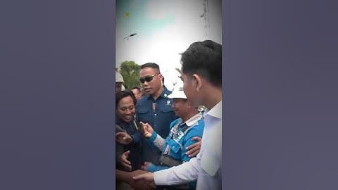 Wapres Gibran  meninjau  pembangunan Bendungan Way Apu di Kab Buru,  Maluku, Selasa (14/10/2025).