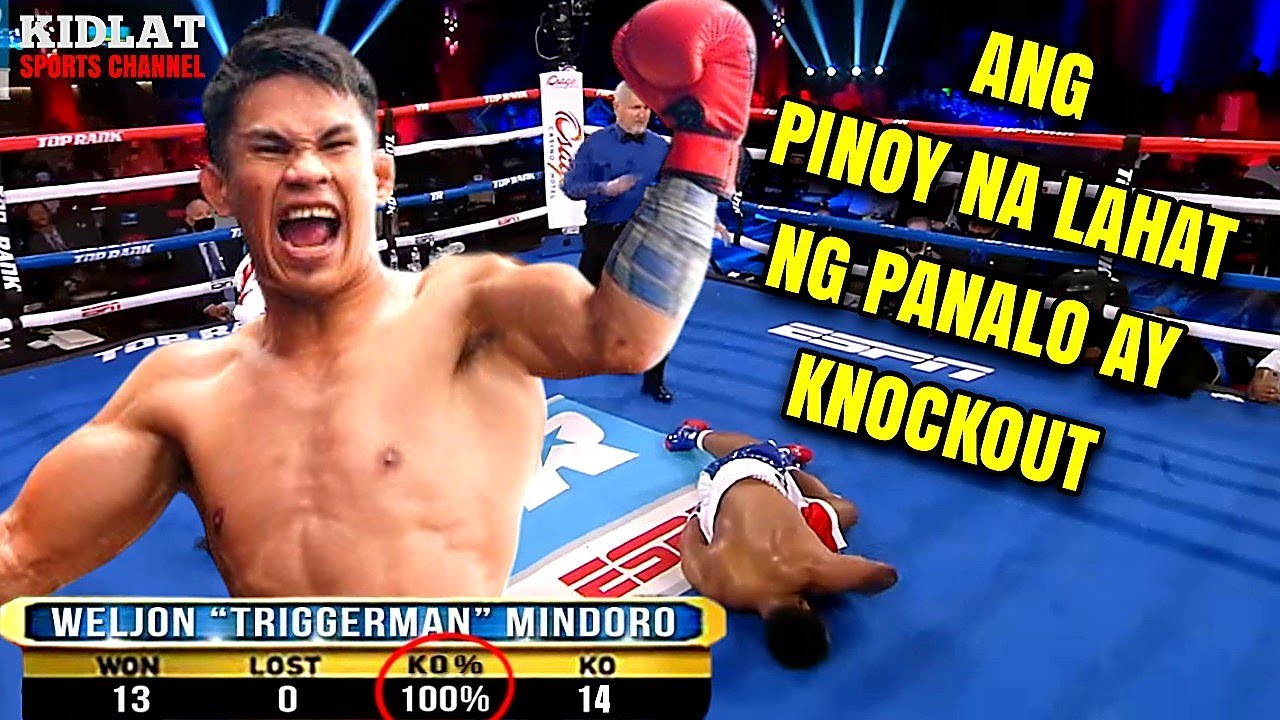 KILABUTAN KA NA❗LAHAT NG PANALO NG PINOY NA TO AY K.O at WALA NI ISA NAKAABOT NG ROUND 3
