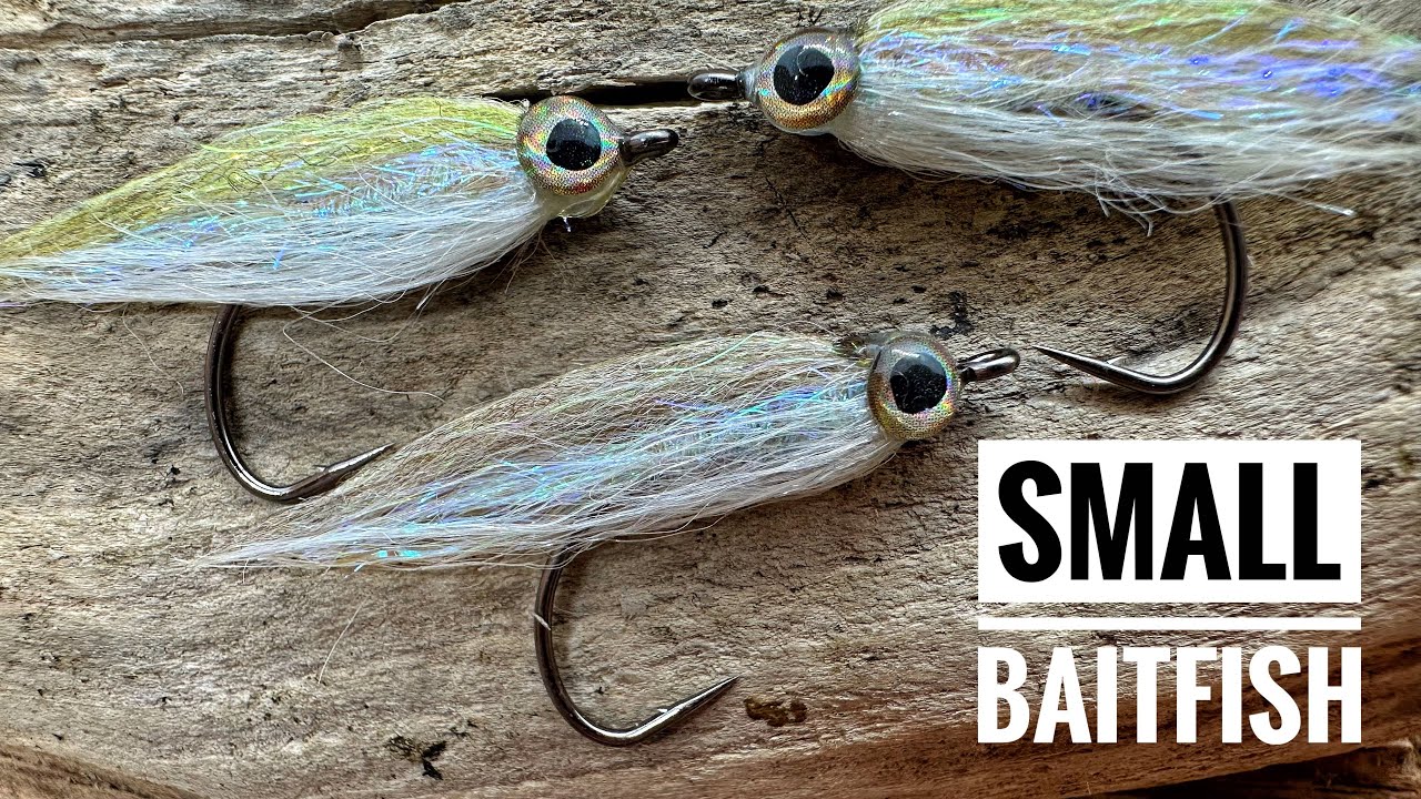 SUPER EASY BAITFISH PATTERN 👍🏻 check out this fly and make your own