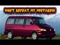 Volkswagen T4 (1990-2003) - how many problems does it have?