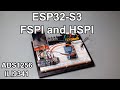 ESP32-S3 FSPI & HSPI Demo with ADS1256 & ILI9341