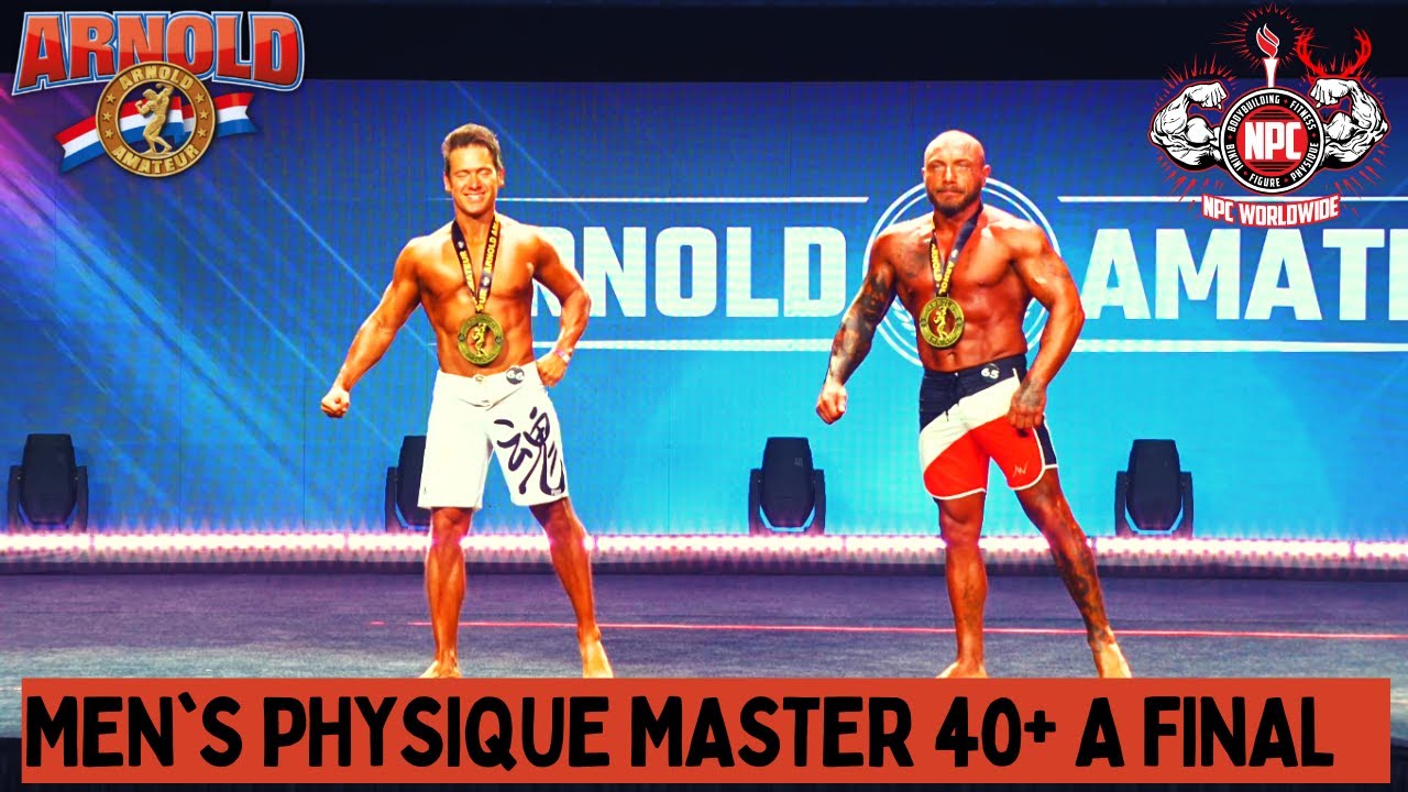 Arnold Sports Festival Amateur 2024 Men's Physique Master 40+ A Final e Premiação YouTube