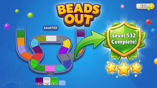 Beads Out Level 532 Walkthrough | Quick & Easy Solution! 🟢🧩