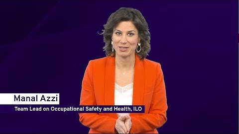 Dr. Manal Azzi presents the ILO