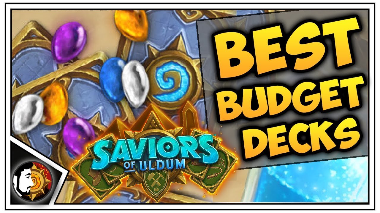 Hearthstone Top 5 Best Budget Decks To Craft Saviors Of Uldum YouTube