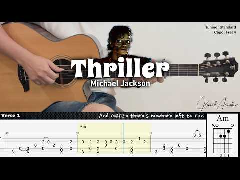 Thriller - Michael Jackson | Fingerstyle Guitar