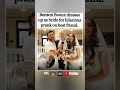 👰‍♂️😂 Benson Boone dresses as bride for hilarious prank on best friend. #shorts