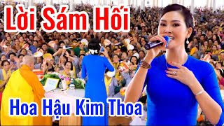 LỜI SÁM HỐI- CA SĨ HOA HẬU KIM THOA