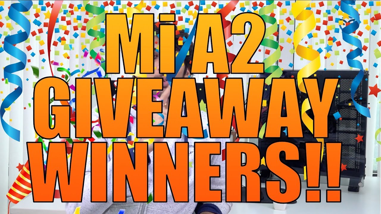MySmartPrice Mi A2 India GIVEAWAY WINNERS!!! POCOPhone F1 Giveaway