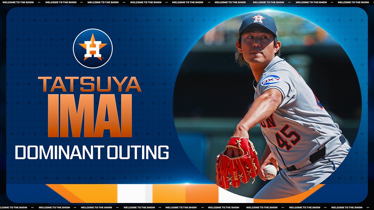 Tatsuya Imai DOMINATES in his second career start for the Astros