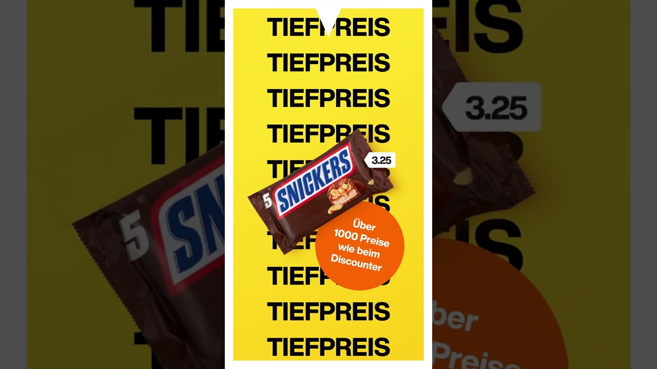 Über 1000 Preise wie beim Discounter.