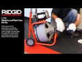 RIDGID K-400 Drum Machine – Machine and Work Area Set-Up